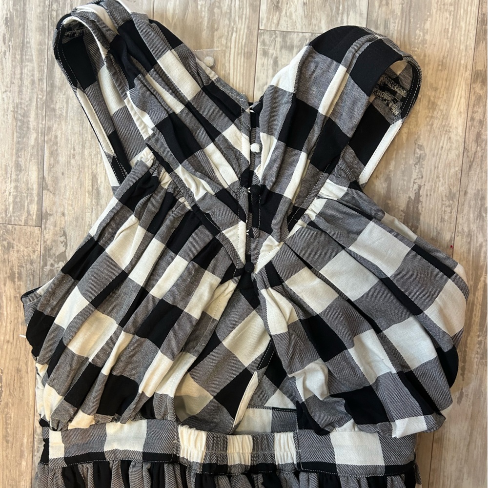 Anthropologie Verb by Pallavi Singhee Gingham Halter Dress - Picture 16 of 16